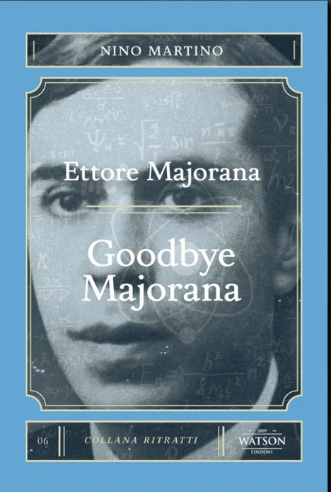 copertina del romanzo Goodbye Majorana