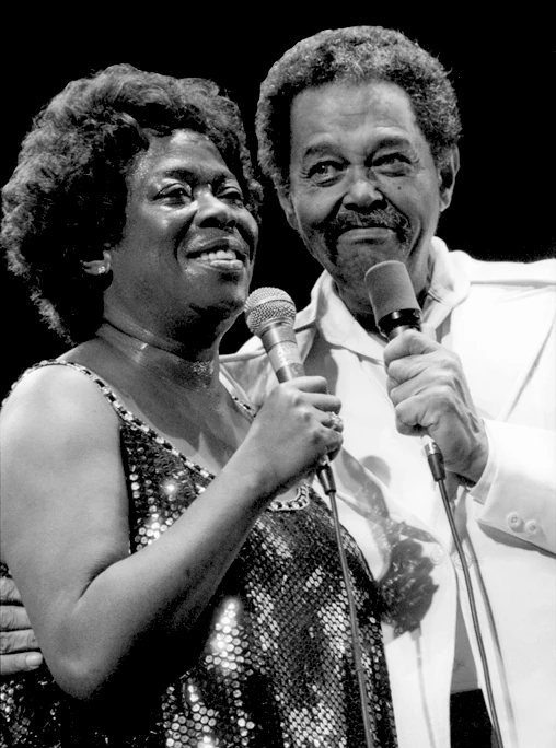 Sarah Vaughan e Billy Eckstine al Monterey Jazz Festival, il 18 settembre 1981 (Brian McMillen)