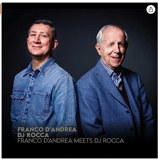 copertina del disco Franco D'Andrea meets DJ Rocca