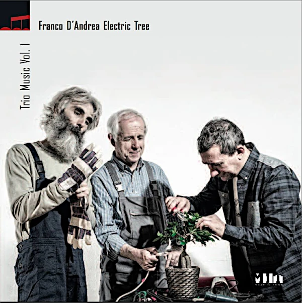 copertina del disco "Trio Music vol I, del Franco D'Andrea Electric Trio