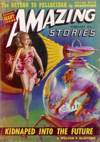 copertina di un numero di Amazing stories